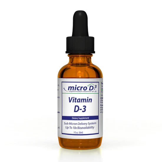 Micro D3 Concentrate: Best Absorbed 10X Sub-Micron (Nano) Delivery System